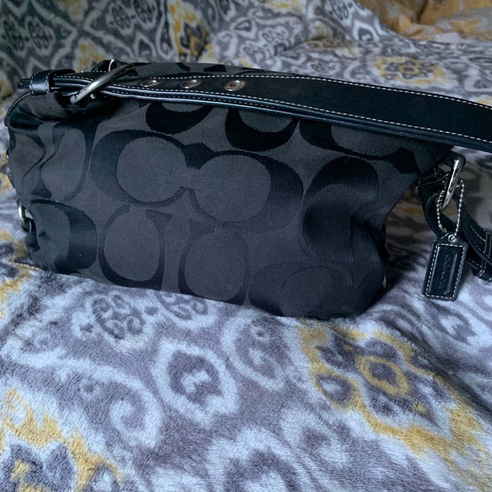 Small black Coach bag